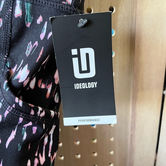 IDEOLOGY ~ Black Performance Confetti Workout Pants - Picture 5 of 7